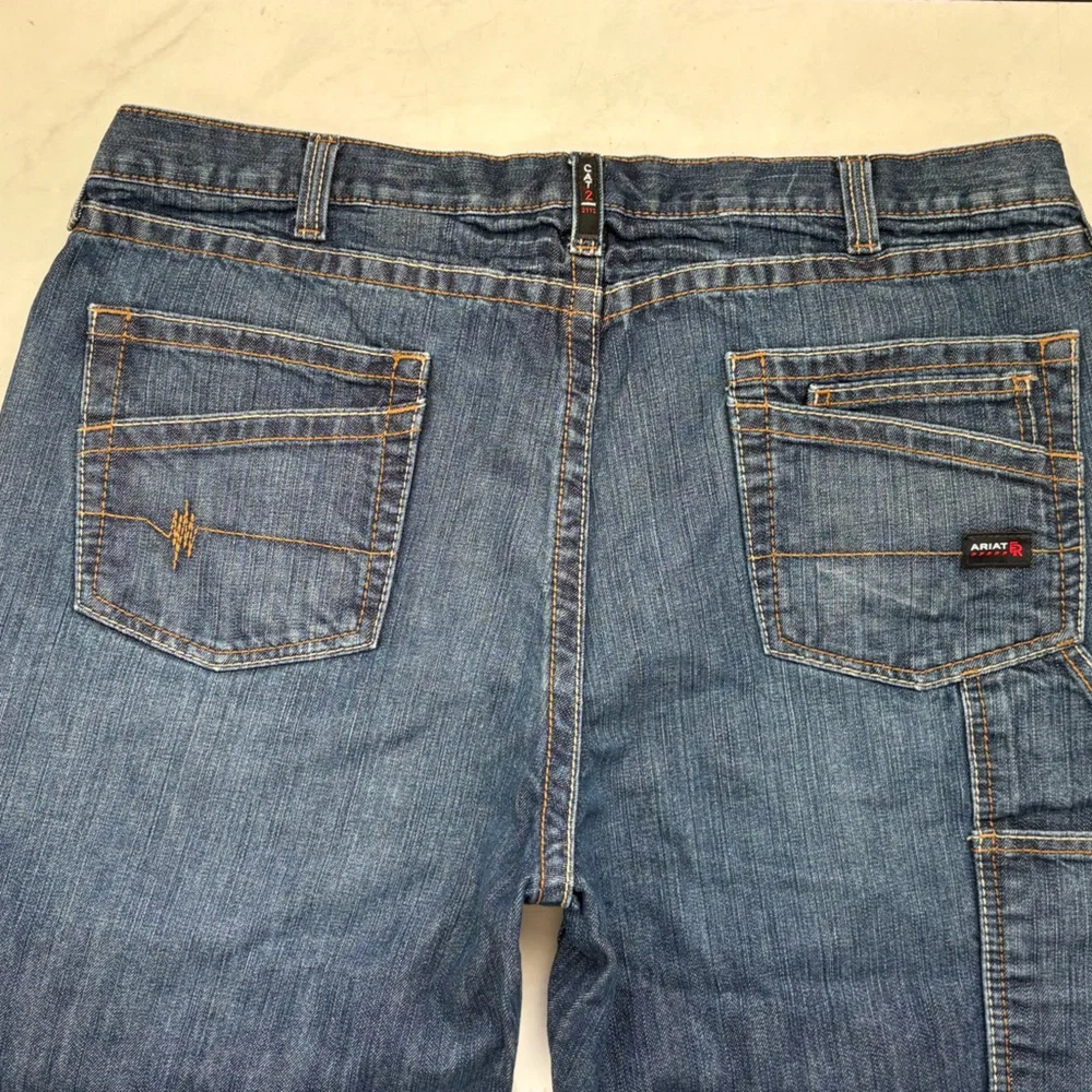 Ariat Men’s 42 M4 FR Relaxed Boot Jean Western Denim Workwear Utility Cowboy